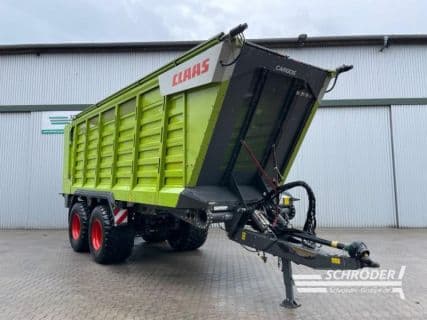 Claas CARGOS 750 + LADERAUMABDECKUNG