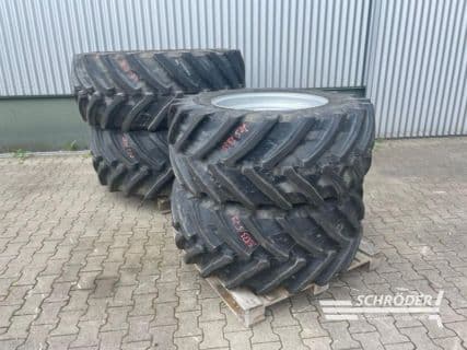 Trelleborg 520/60R28 + 650/60R38 KOMPLETTRÄDER TB