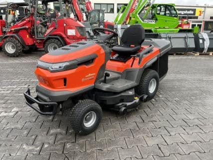 Husqvarna TC 220T Entleerungshilfe am Korb