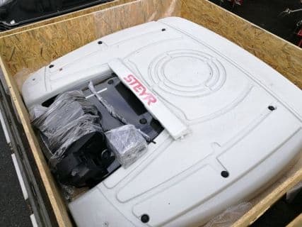 Dachschale Steyr Profi + CVT