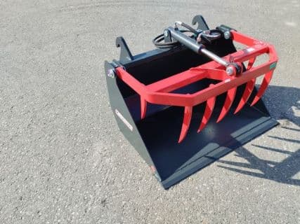 Stekro Greifschaufel 1,0m Weidemann-Aufnahme