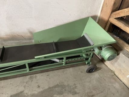 Förderbänder in verschiedenen Längen