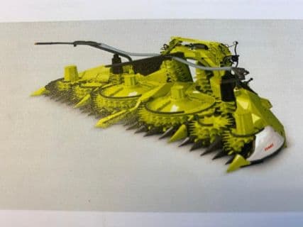 Claas Orbis 600 SD je 2 x große und kleine Trommeln