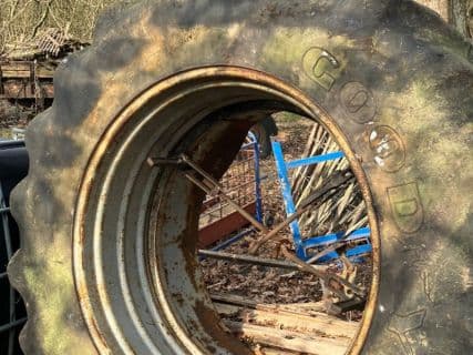 Goodyear 18.4R38 med låse